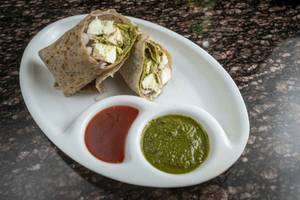 Reshmi Paneer Tikka Roll