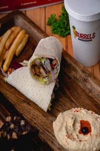 Hummus Veggies Wrap