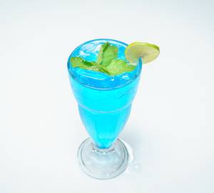 Blue Lagoon Mocktail