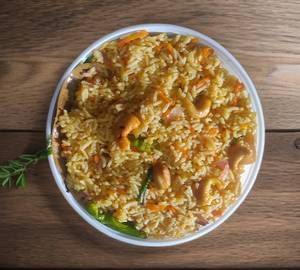 Carrot rice home made