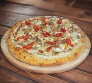 Mushroom Corn Cheese Onion Tomato Pizza [8 Inches]