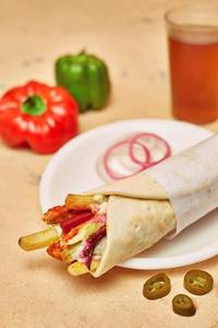 Falafel Pita Shawarma