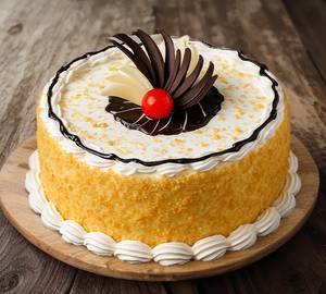 Butterscotch Cake Eggless