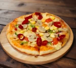 Mushroom Paprika Pizza [8 Inches]