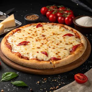 Double Cheese Margherita Pizza
