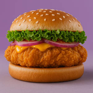 Spicy Paneer Burger