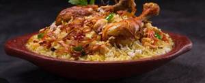 Chicken Tangdi biryani