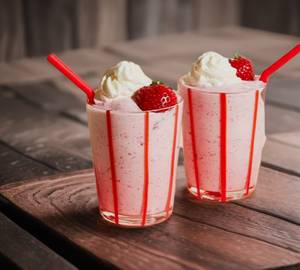 Strawberry   Milk Shake 500ml