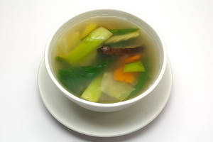 Veg Black Mushroom Soup