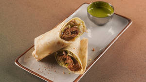 Mutton Seekh Kebab Roll