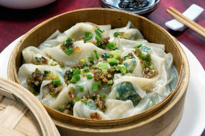 Veg Steamed Wonton