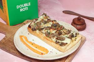 Mushroom Chessy Garlic Bread