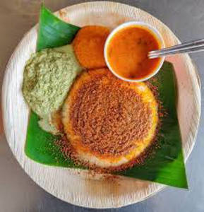 Idly With Ghee Karampodi (2 Nos)
