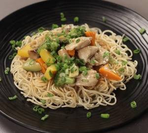 Veg Pan Fried Noodles