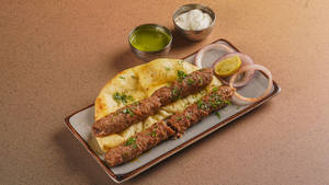 Mutton Seekh Kebab (4 Pcs)