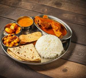 Chicken thali