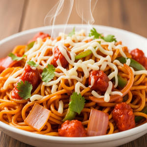 Cheese Schezwan Maggi