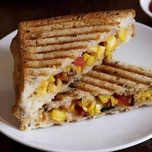Corn Cheese Grilled Sandwich