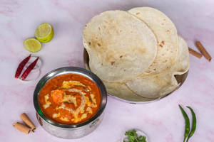 Kadhai paneer combo with 5 roti