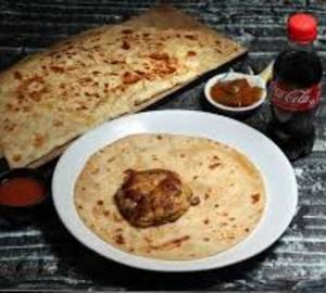 Aloo Paratha 2Pc + Cold Drink 200 Ml