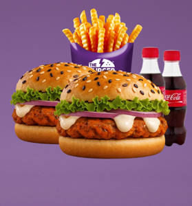Bbq Chicken Combo (double)