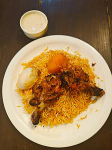 Kasundi Tangdi Biryani