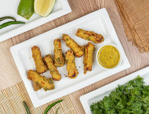 Lanka Posto Paneer Fry With Mayo Dip (8 Pcs)