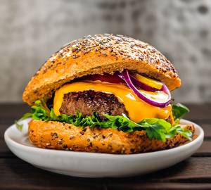 Veg Cheese  Burger