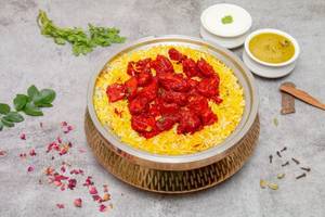 Zafrani Chicken 65 Biryani