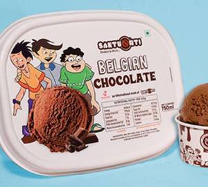 Belgian Chocolate Ice Cream [Family Pack]