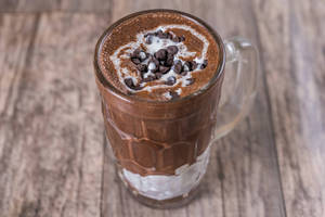 Dark Chocolate Cream Milkshake