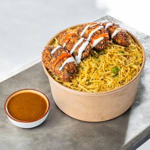 Falafel Biryani bowl