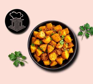 Aloo Sabzi , Quan - 1 Medium Sized (750 Ml) Almnm Cntnr.