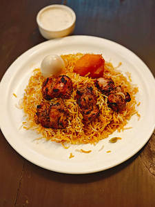Kasundi Chicken Tikka Biryani