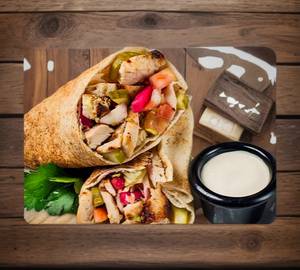 Chicken shawarma [roti & khubus]