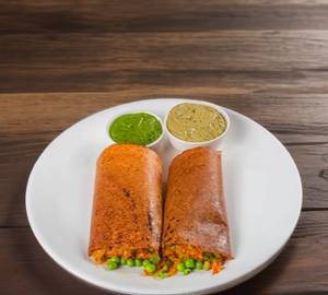 Green peas masala dosa