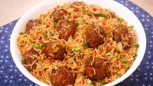 Chicken Manchurian Fried Rice