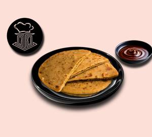 1 Sattu Ka Paratha (With Imli Sauce Pouch)