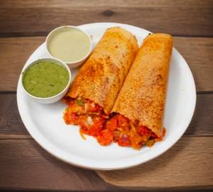Babycorn masala dosa