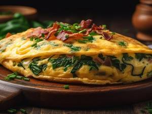 Masala Omelette  2 Eggs (208 Kcal  13 G Protein)