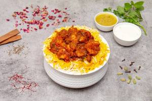 Zafrani Prawns Biryani