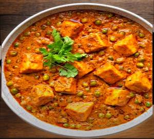 Matar paneer