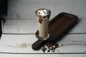 Cold Coffee With Ice Cream
