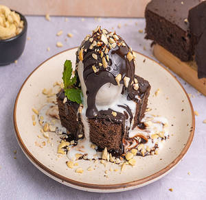 Hot Choco Walnut Brownie Fantasy
