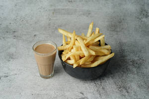 Masala Tea + Fries