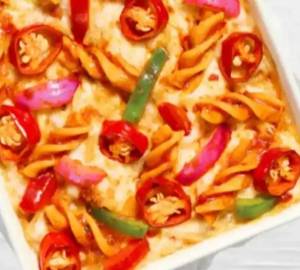 Red Sauce Italian Fusilli Pasta