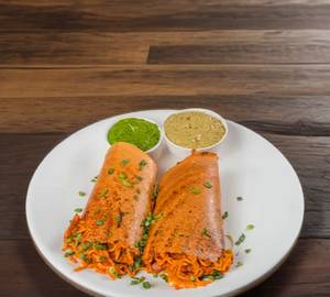 Schezwan noodles dosa