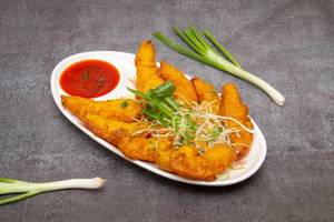 Golden Fried Prawns
