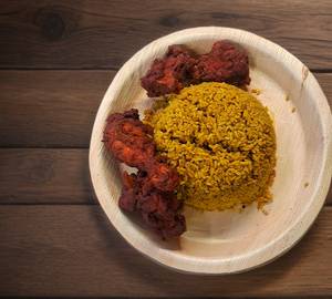 Mixed Chicken Kebab Donne Biryani