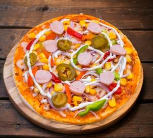 Chicken Sausage And Corn Pizza(Medium)